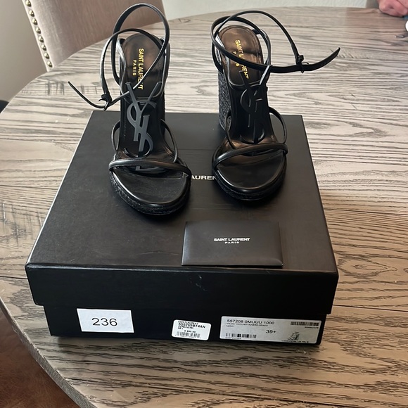 Yves Saint Laurent Shoes - YSL wedges … like new 39 1/2. Size 8 1.2